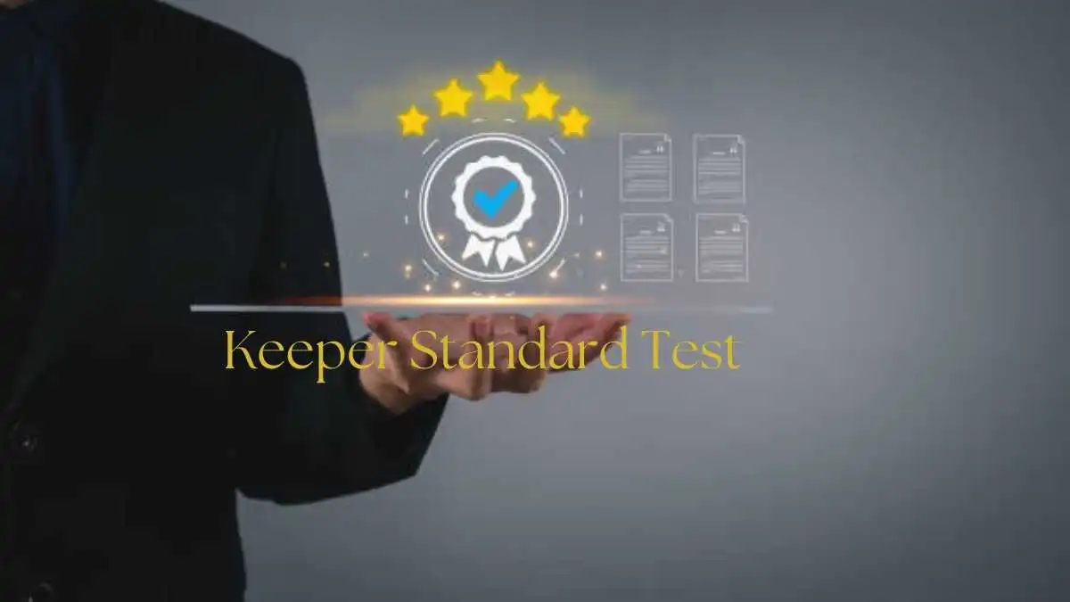 Keeper Standard Test