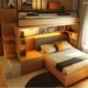 Small Double Ottoman Bed