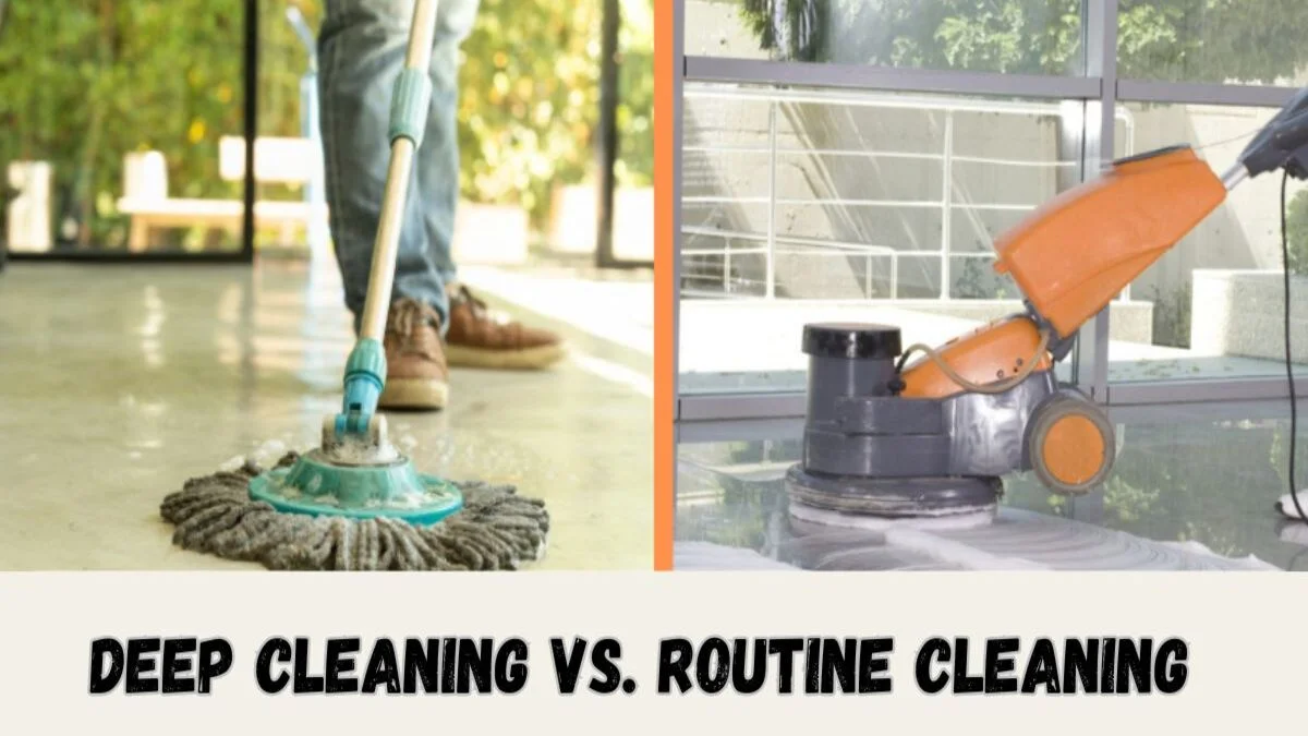 Deep Cleaning vs. Routine Cleaning