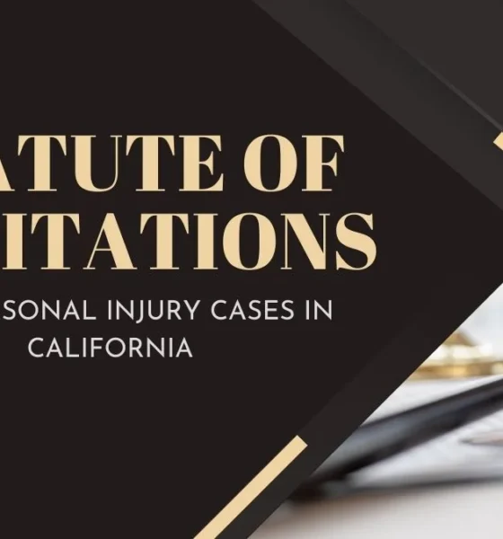 Understanding the Statute of Limitations for Personal Injury Cases in California