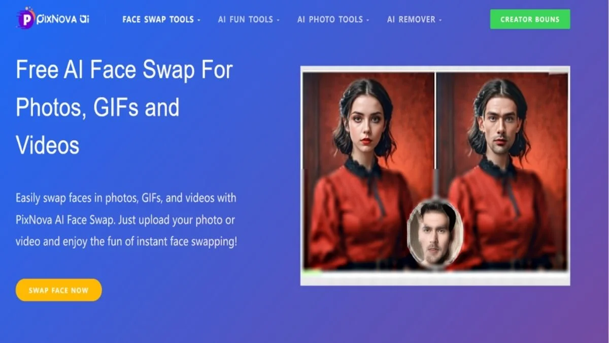 PixNova AI Face Swap